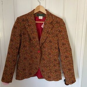 Harve Benard Floral Blazer - Multicolor